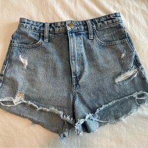 Show me your mumu Arizona high waisted shorts in color rainwater